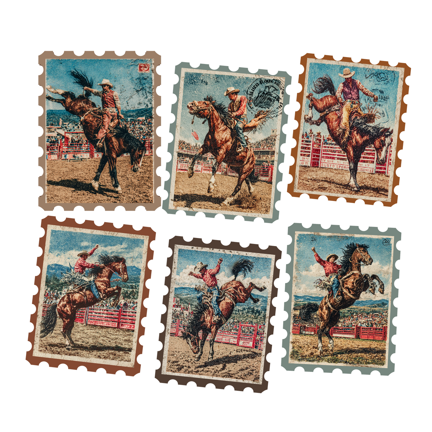 Rodeo Postage