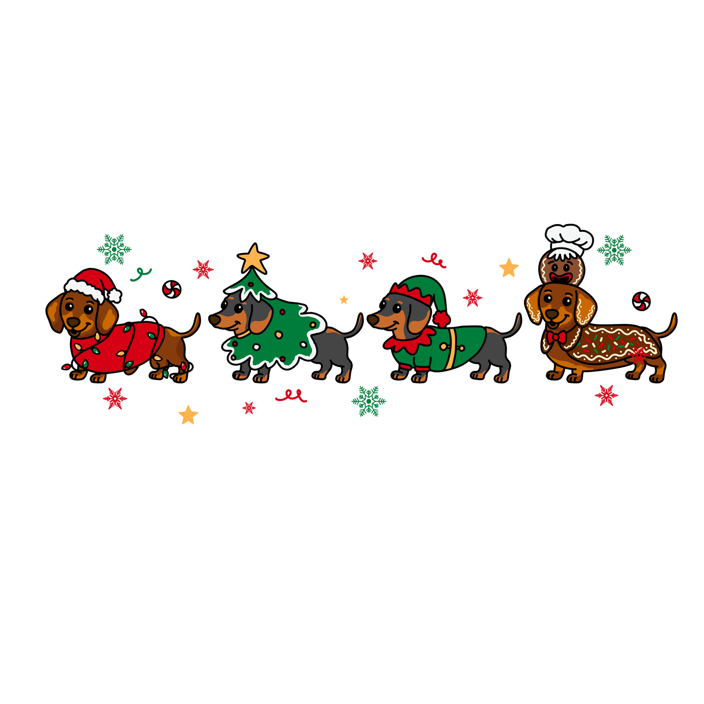 Dachshund Christmas