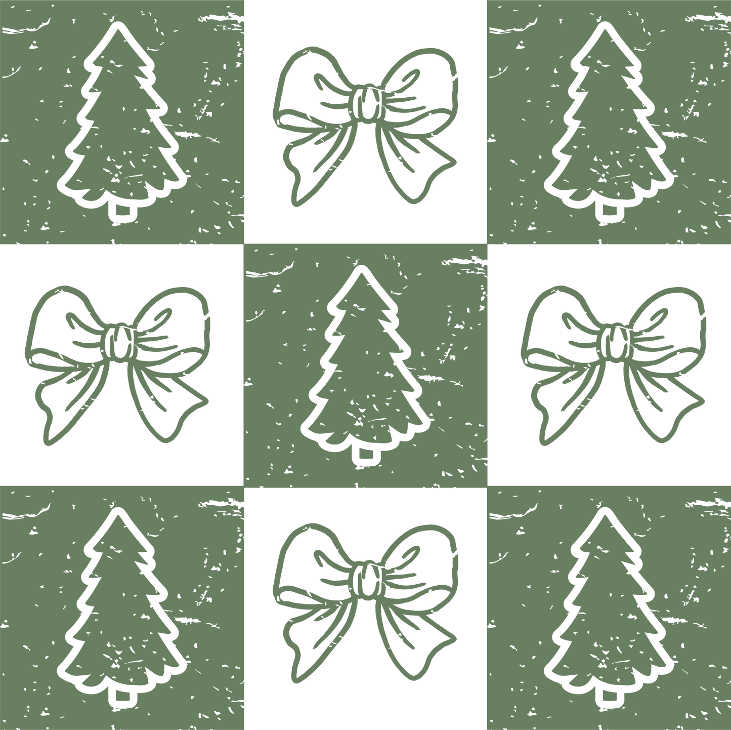 Christmas Trees and Bows