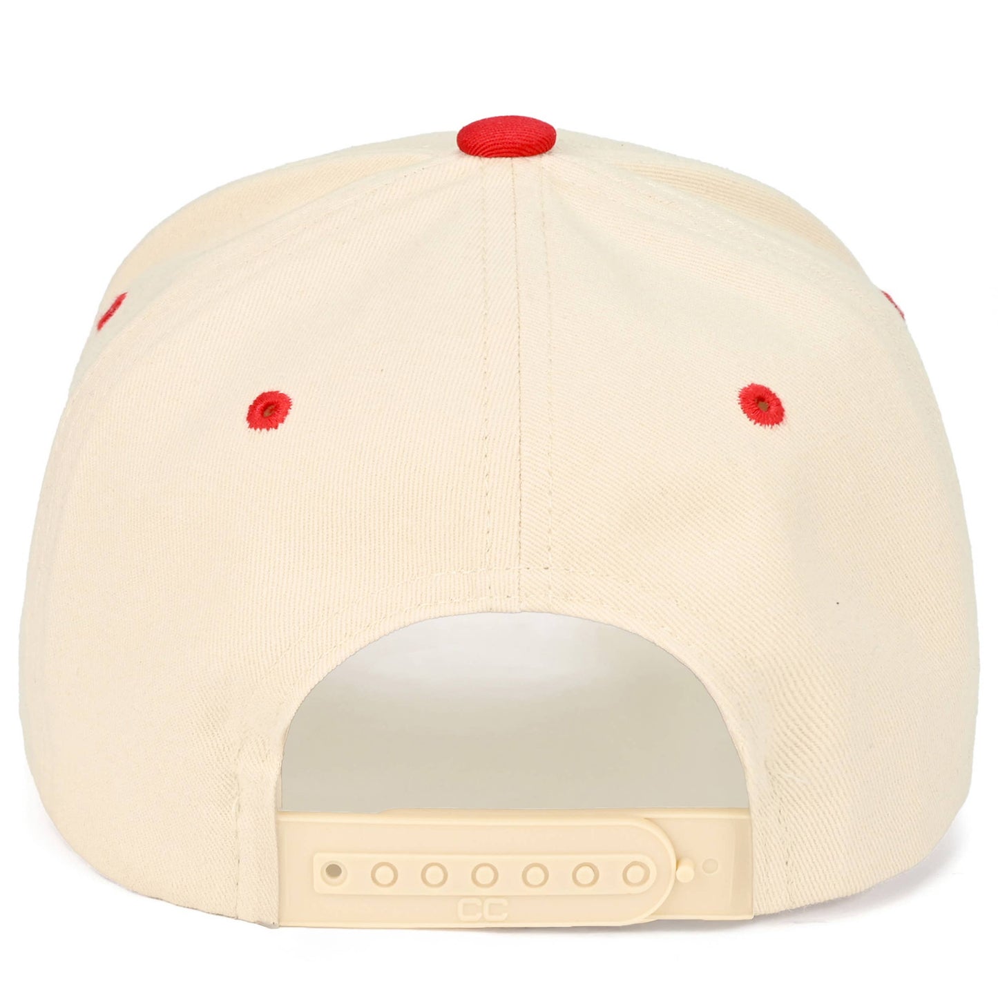 C.C STAR USA Letter with Stars on Two Tone Trucker Hat