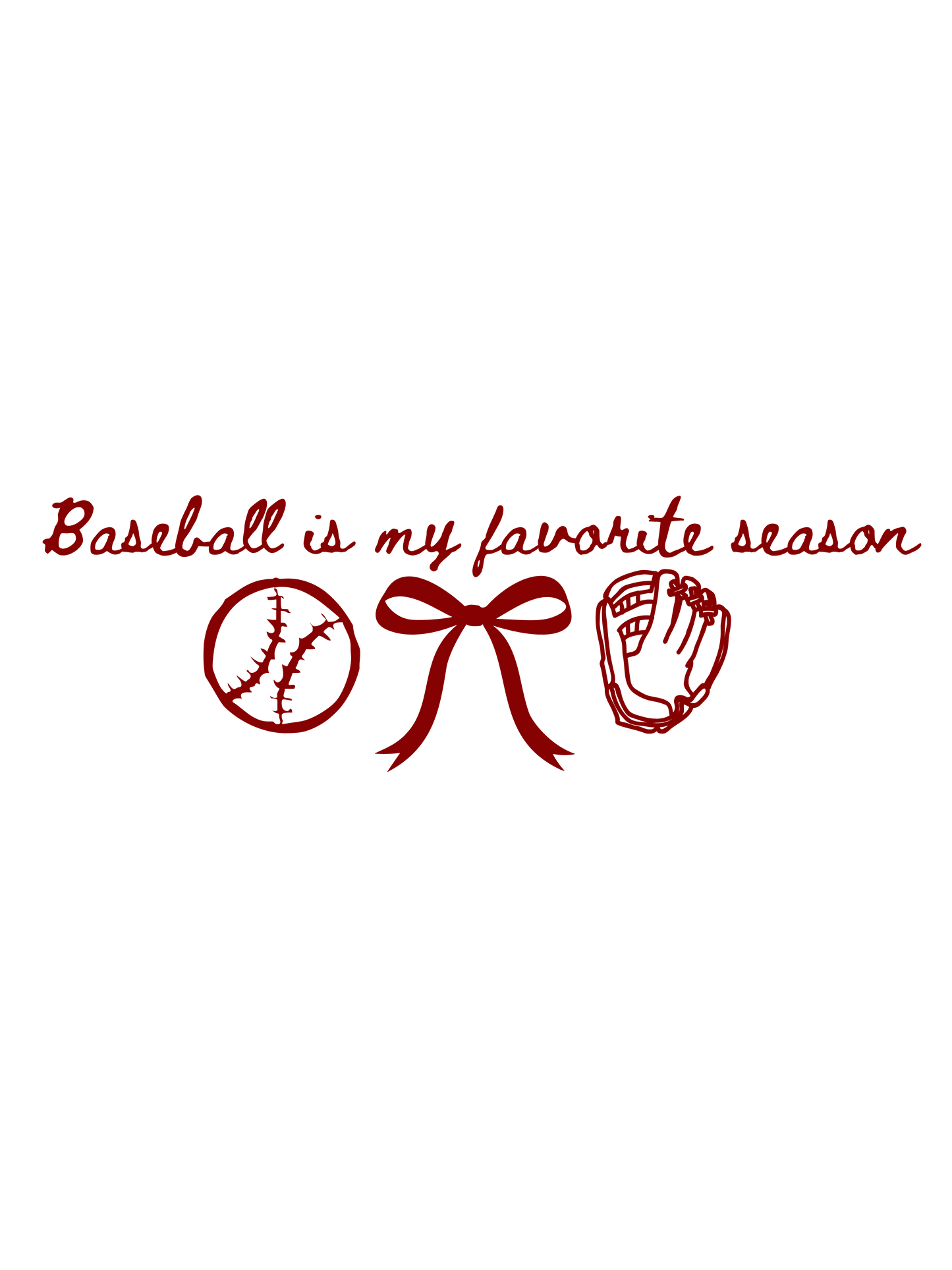 Baseball Is My Favorite Season