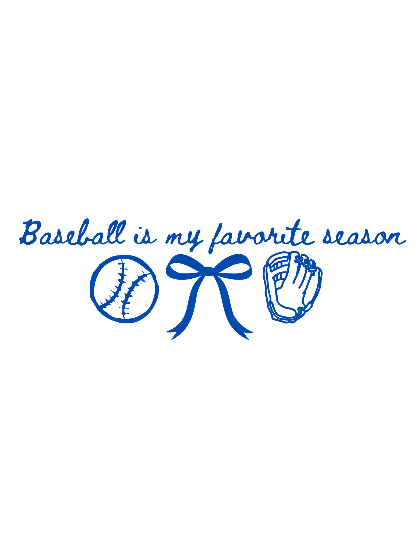 Baseball Is My Favorite Season