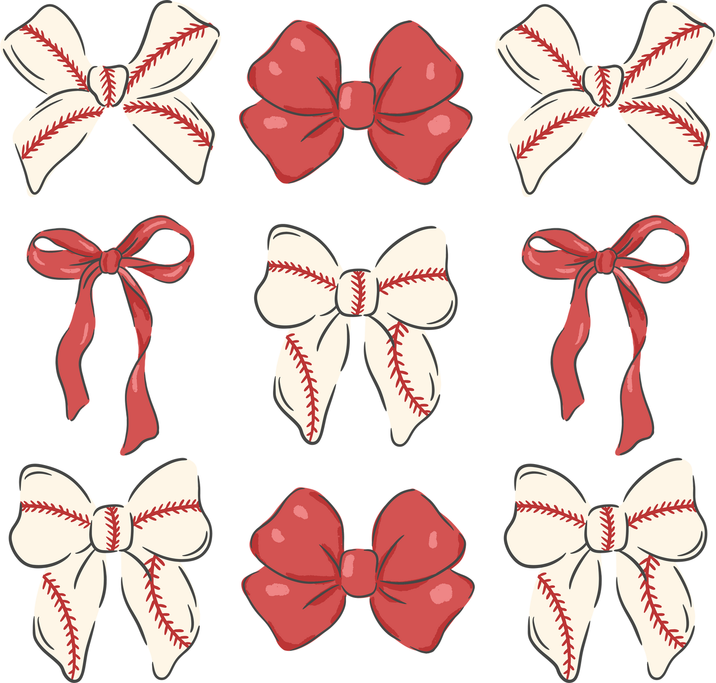 Baseball Bows