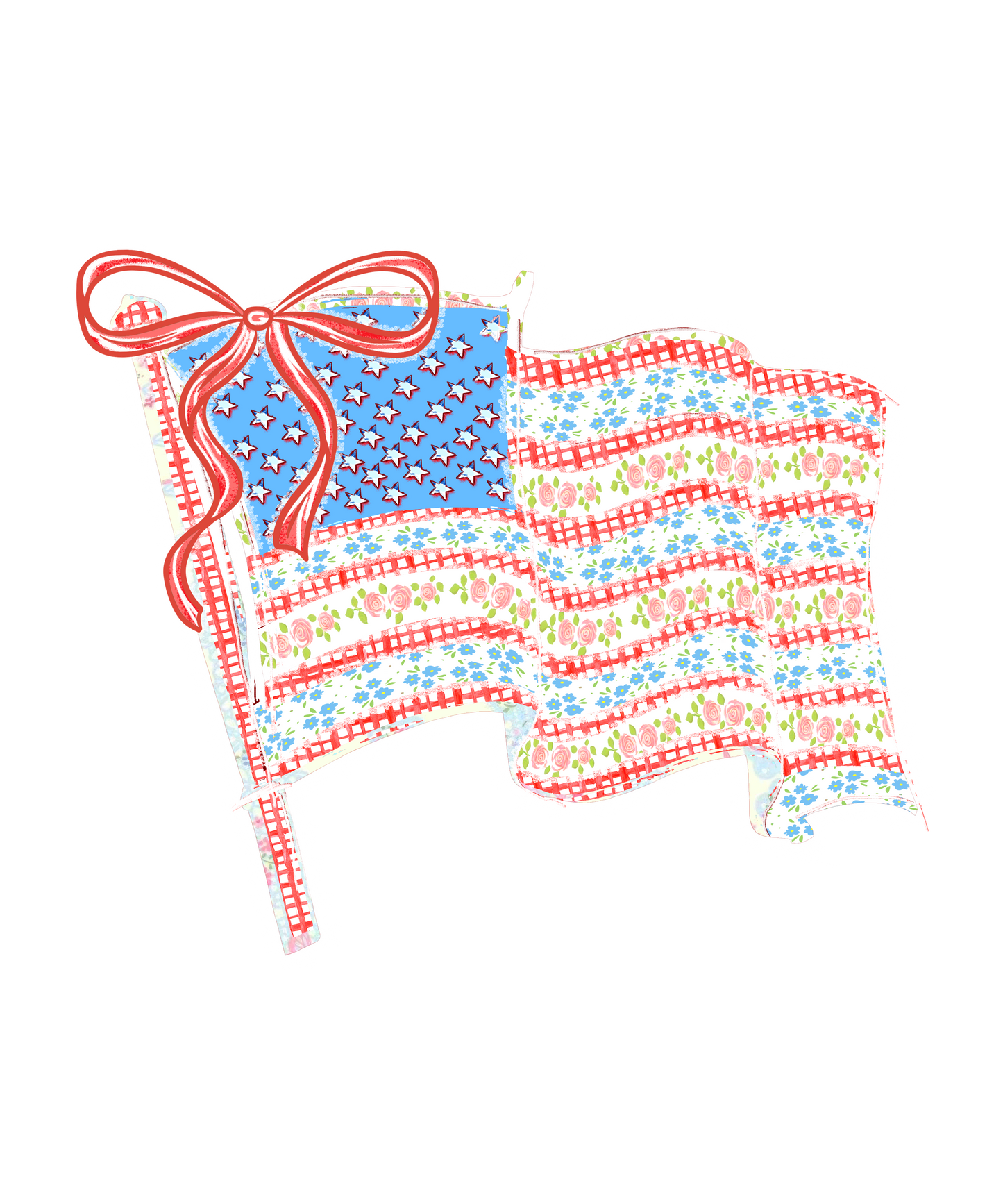 American Flag Coquette