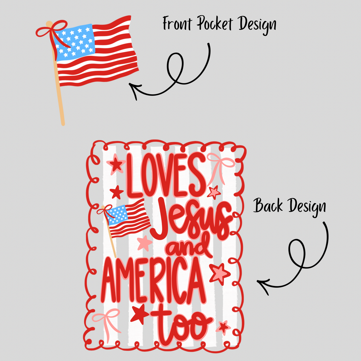 Loves Jesus & America too