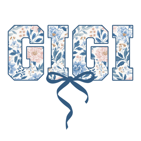 Blue Floral GiGI