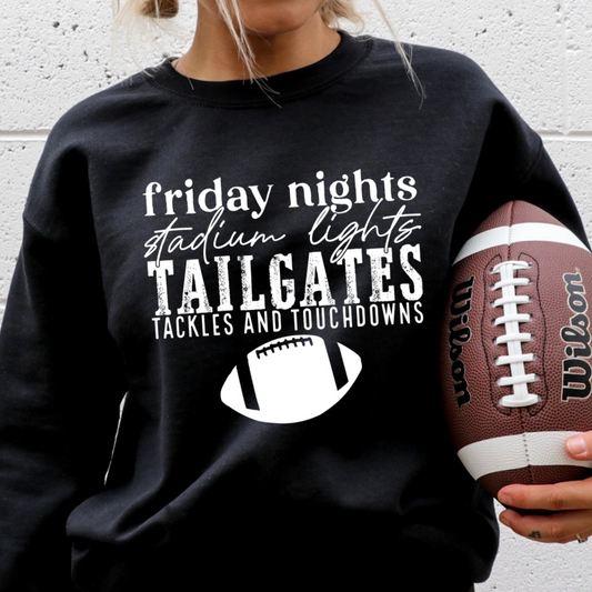 Friday nights, tackles, and tailgates