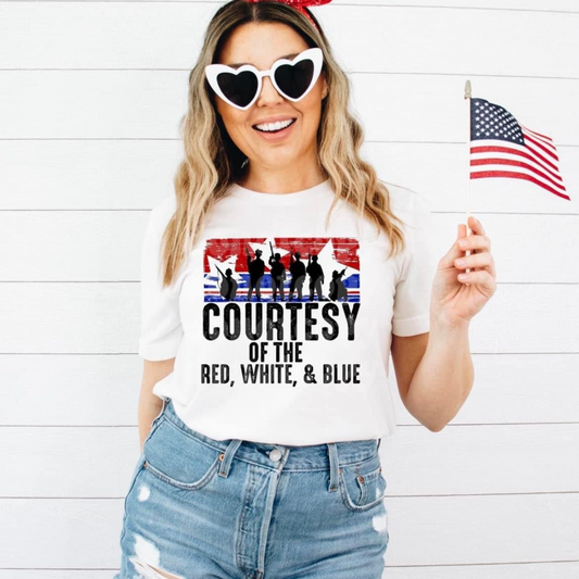 Courtesy of the Red, White, and Blue