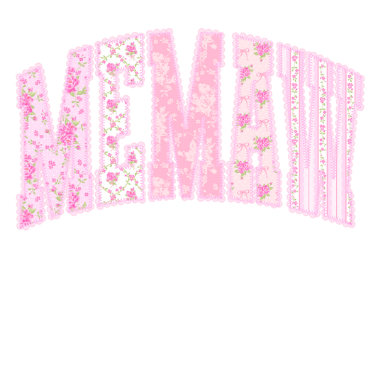Pink Spring Memaw
