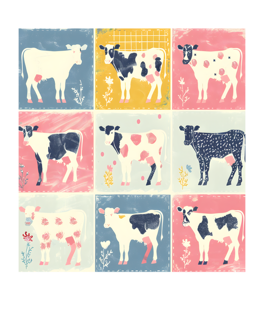 Colorful Cows