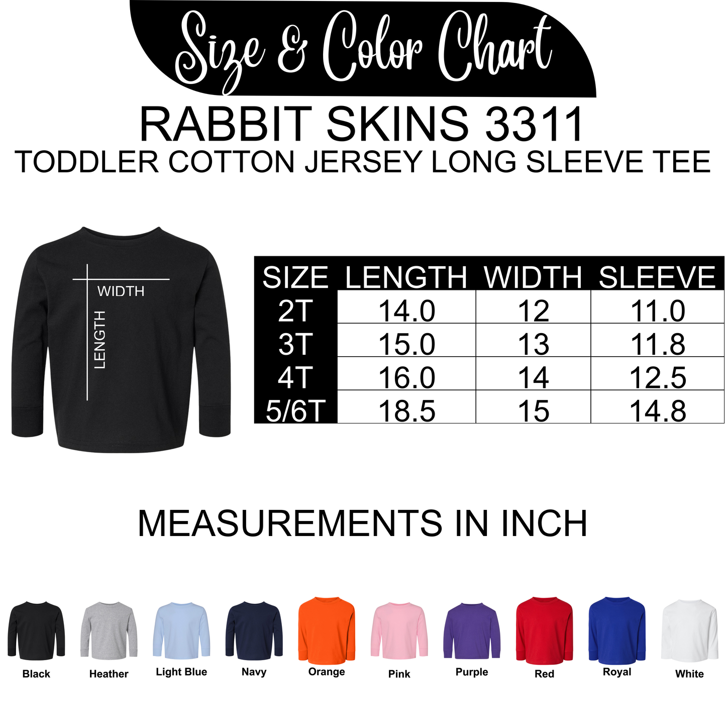Rabbit Skins Toddler Long-Sleeve