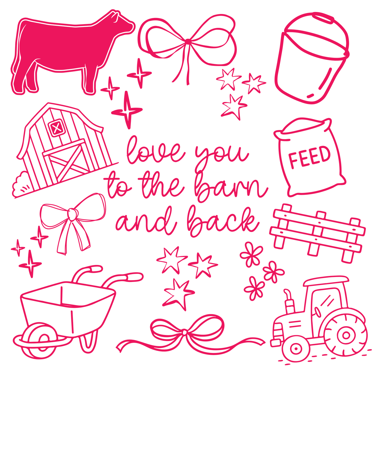 Love you to the barn and back