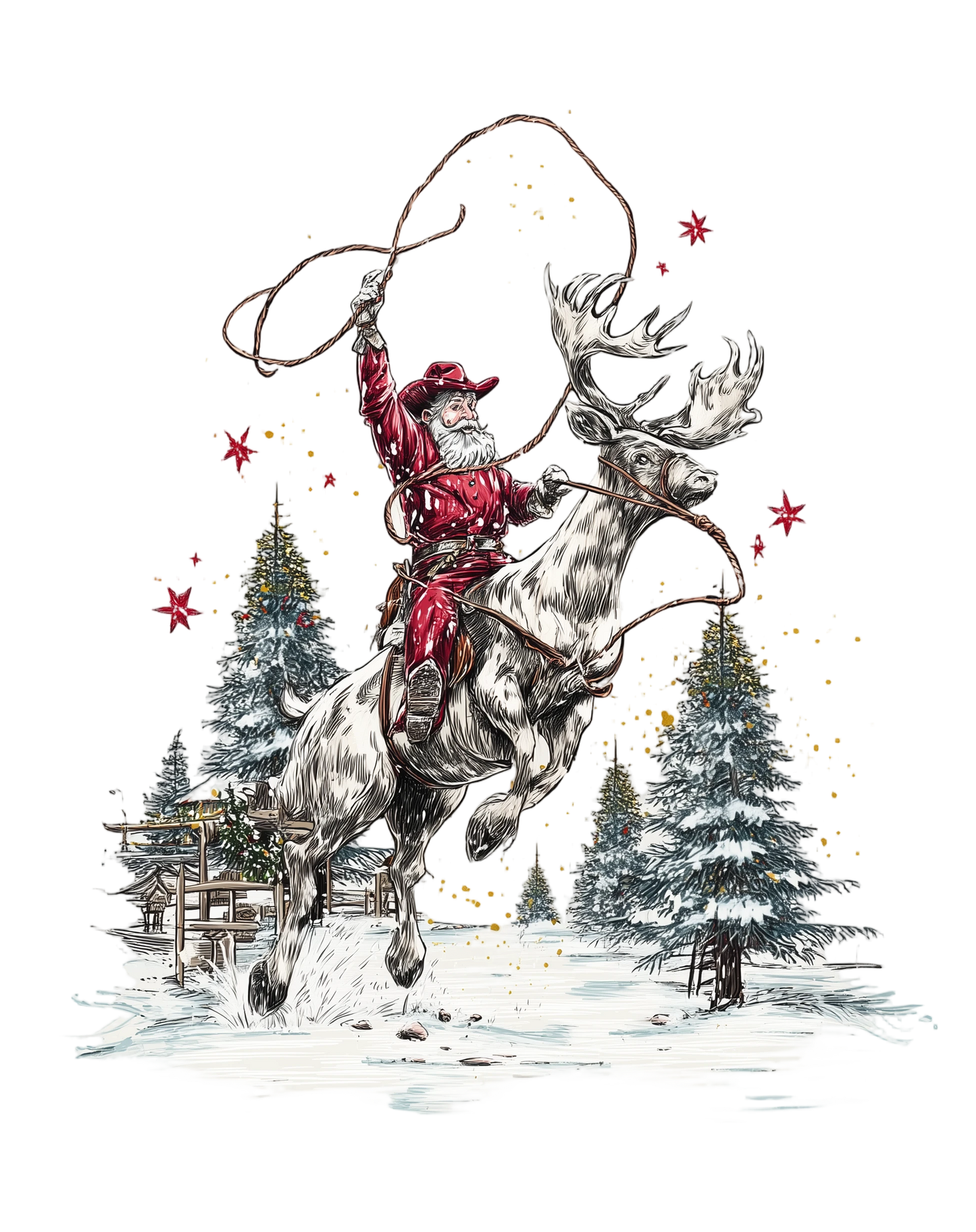 Santa Cowboy